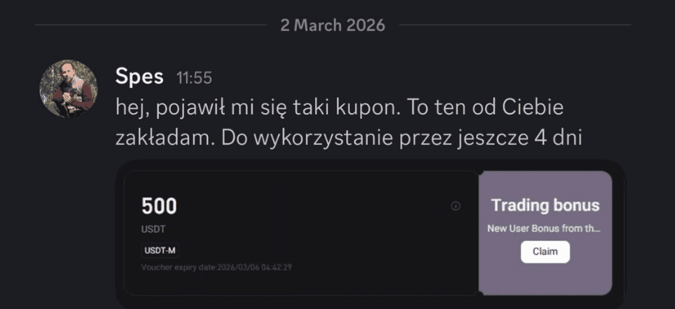 Kampania depozytowa Bitget